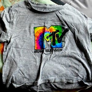 MTV cropped T-shirt
